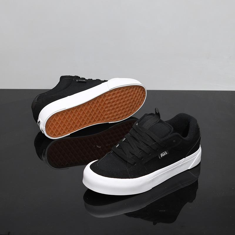 Pantofi de pânză neagră pentru bărbați, pantofi casual retro de antrenament moral de primăvară și toamnă, pantofi de bord pentru cuplu, respirabili, sport pentru studenți, dezodorizanți, pantofi la modă 0001