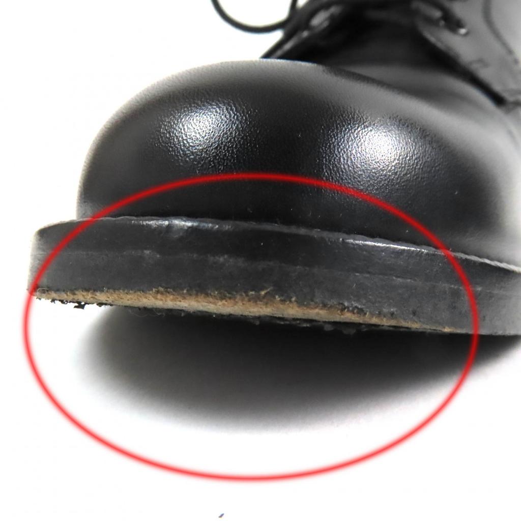 Great SAINT LAURENT PARIS short boots Lace-up Leather black Women 35.5 354530 Used