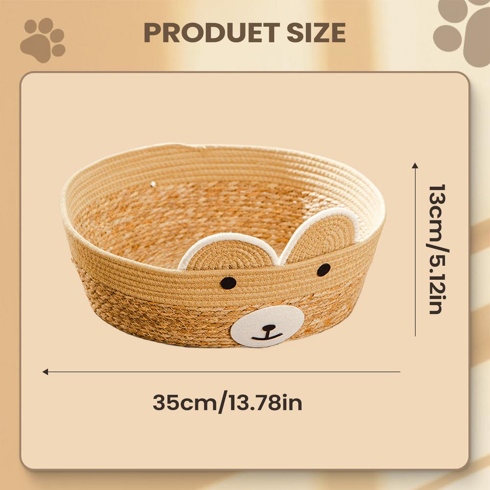 

Cat House Scratch Resistant Washable Pet Sleeping Mat Cats House Nest For Puppy Kitten Indoor Home Porch Balcony Garden Yard