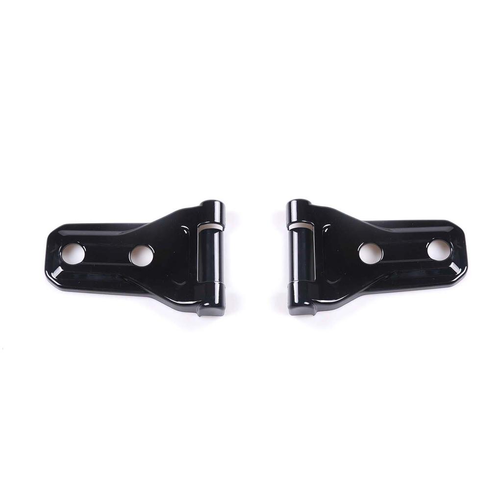A Pair Car Hood Hinge Protector Trim Cover  Exterior Decoration  Accessories For Jeep Wrangler JL 2018 2019 2020 2024 2024