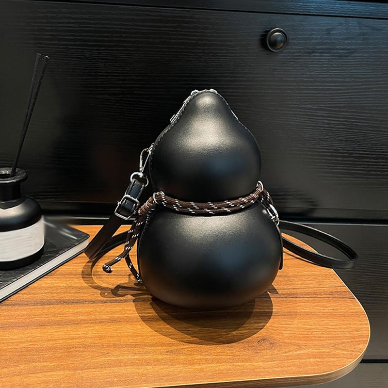 Damen Kürbisbeutel Modetrend Nischendesign Einfach Sonderform Persönlichkeit Einfache Schulter Umhängetasche