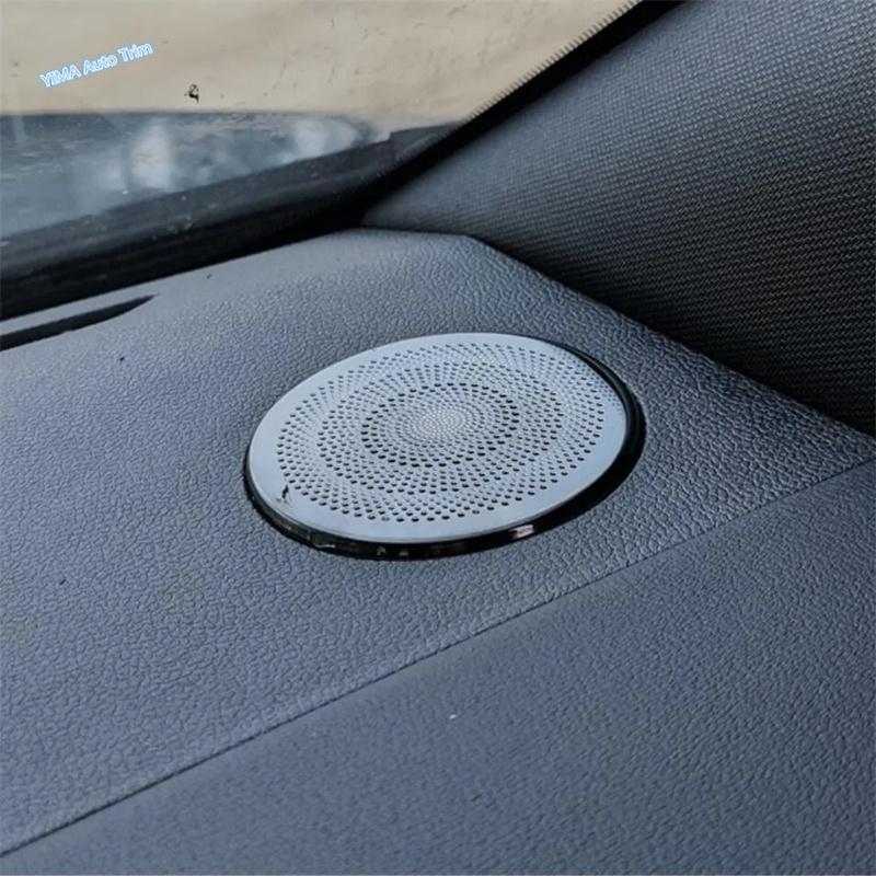 Car front dashboard Horn Audio Stereo speaker panel cover trim For Ford Escape / Kuga 2024 2025 Accessories