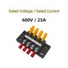 Dual Terminal Blocks – 2 Sets of 2/4/6-Position Strips with Jumpers & Connectors for Enhanced Electrical Wiring and Power Distribution