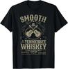Lisse Comme le Pays de la Musique Country du Whiskey du Tennessee Bourbon T-shirt Vintage