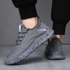 New men's shoes large size fly-woven sports shoes comfortable versatile soft-soled running shoes men's trendy fashion casual shoes