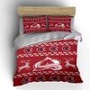 "Red Winter Deer Bedding Set" Bedding Duvet Cover Set Duvet Cover Pillowcases (1 * Duvet Cover 2 * Pillowcases, Without Duvet Insert)
