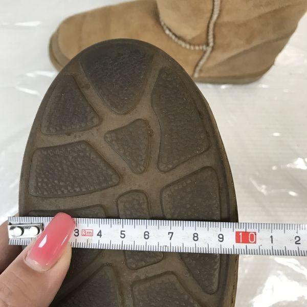 Minnetonka Warm Mouton Boots 7 24.0 Brown(USED)