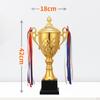 Award Trophy First Place Trophies Metal Rewards Decor Event Props Gold Favors Prize Winning