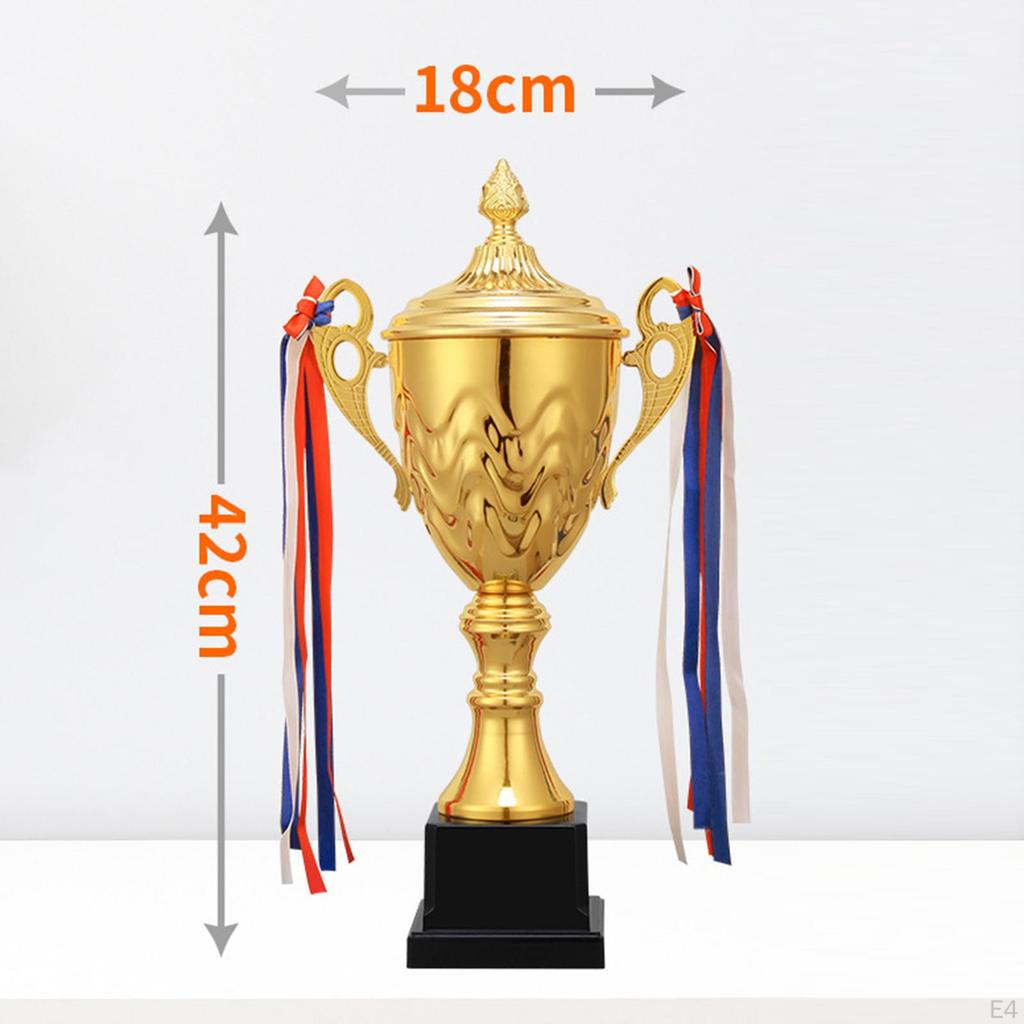 Award Trophy First Place Trophies Metal Rewards Decor Event Props Gold Favors Prize Winning