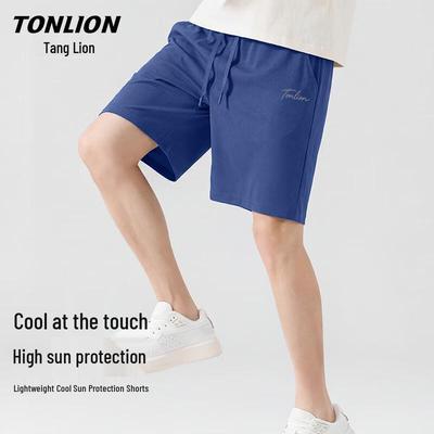 TonLion Men's Ice Silk Casual Shorts