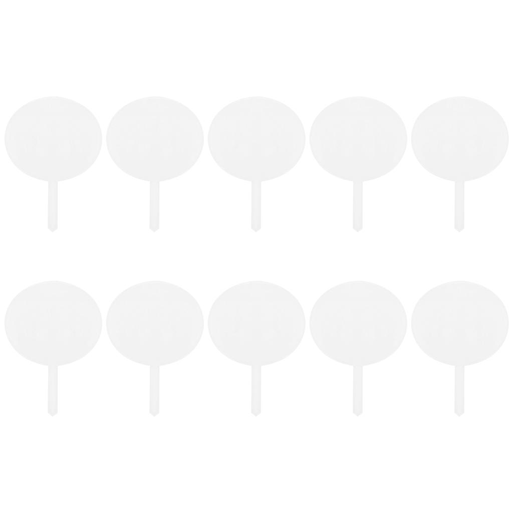 A84E-Round Acrylic Cake Toppers Clear Blank Circle DIY Cake Topper Blanks For Custom Wedding And Birthday Party Cake Decor