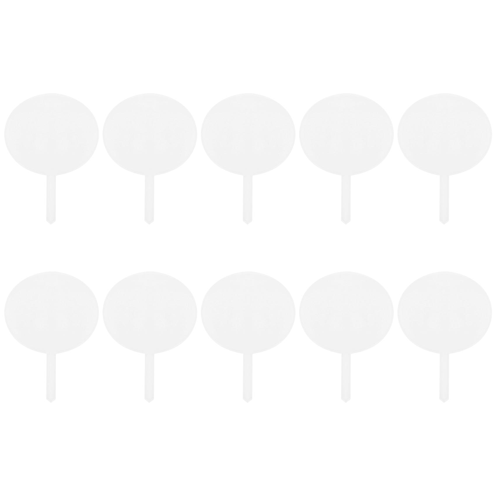 A84E-Round Acrylic Cake Toppers Clear Blank Circle DIY Cake Topper Blanks For Custom Wedding And Birthday Party Cake Decor прозрачный