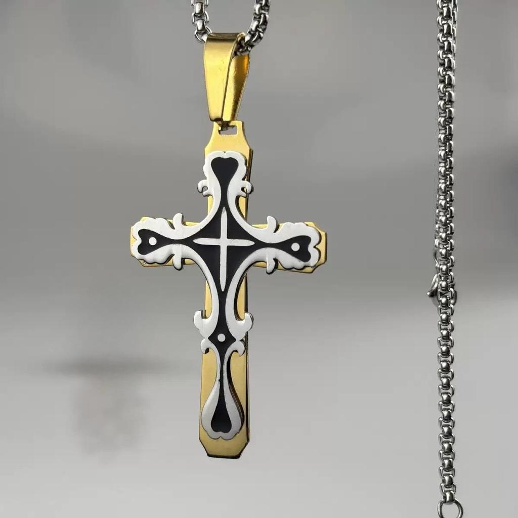 European and American Fashion Trend Stainless Steel Men's Pendant