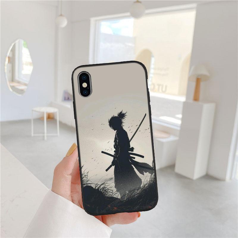 CJ71 Japan Samurai Mask Soft Shell Phone Case for Xiaomi Xiaomi Poco M4 M5 M6 M7 X3 X6 X7 F8 Ultra Pro GT NFC