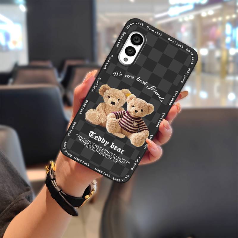 Durable Cute Phone Case For FCNT/Fujitsu Arrows N F-51C Anti-knock Waterproof Fashion Design Dirt-resistant Graffiti TPU