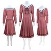 Anime The Fragrant Flower Blooms With Dignity Waguri Kaoruko Cosplay Costume Jk Uniform Carnival Women Casual Halloween Set