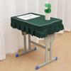 Primary School Tablecloth Classroom Desk Cover School Tablecloth 40 × 60 Single Blue Open Table Cover Student Table Cover