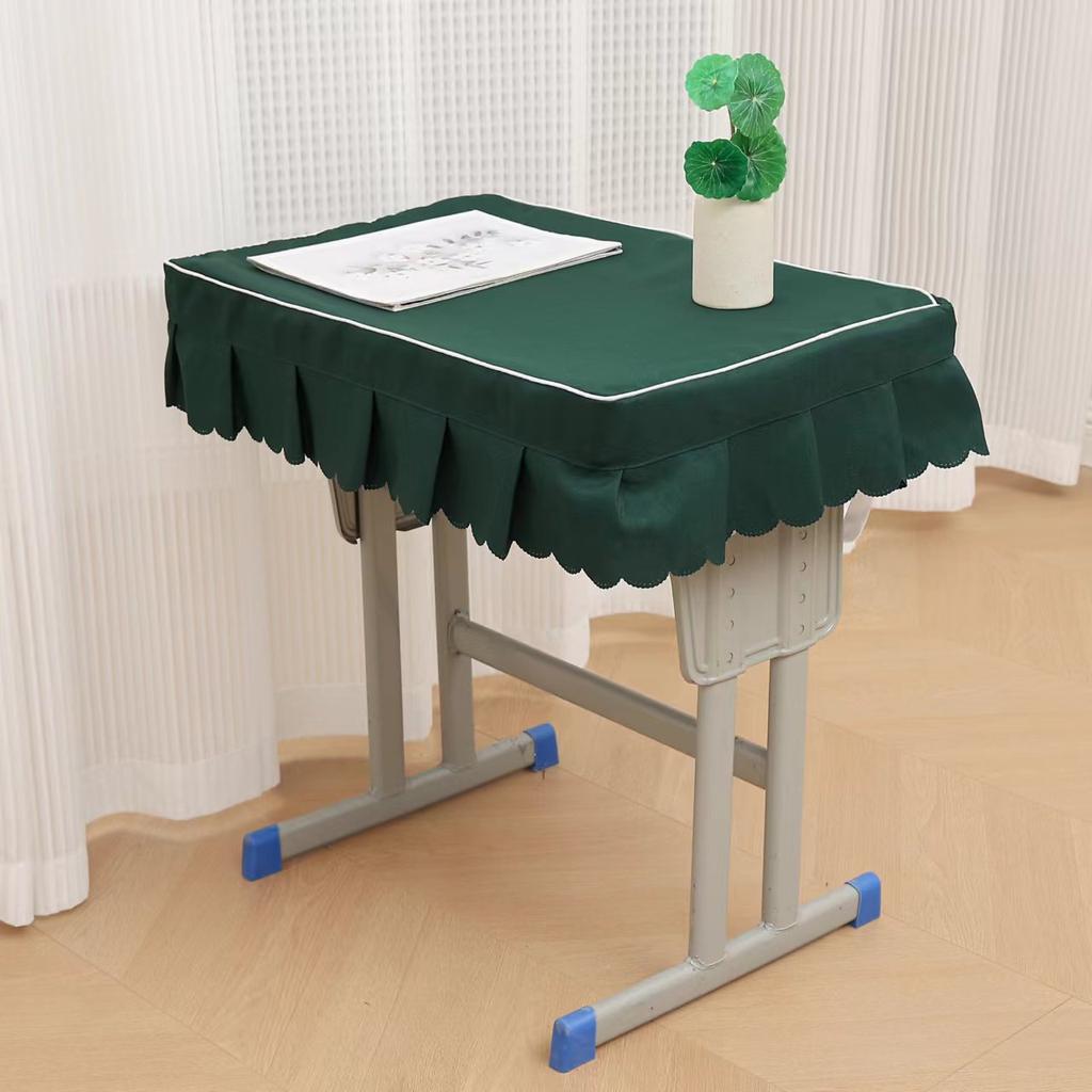 Primary School Tablecloth Classroom Desk Cover School Tablecloth 40 × 60 Single Blue Open Table Cover Student Table Cover