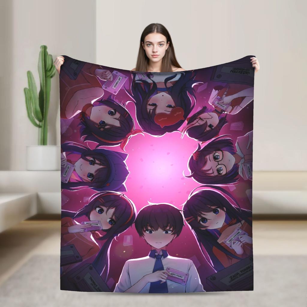 Miside Mita Videospiel Decken Reise Büro Flanell Überwurfdecke Für Schlafzimmer Super Warm Benutzerdefinierte Qualität Tagesdecke Geschenkidee