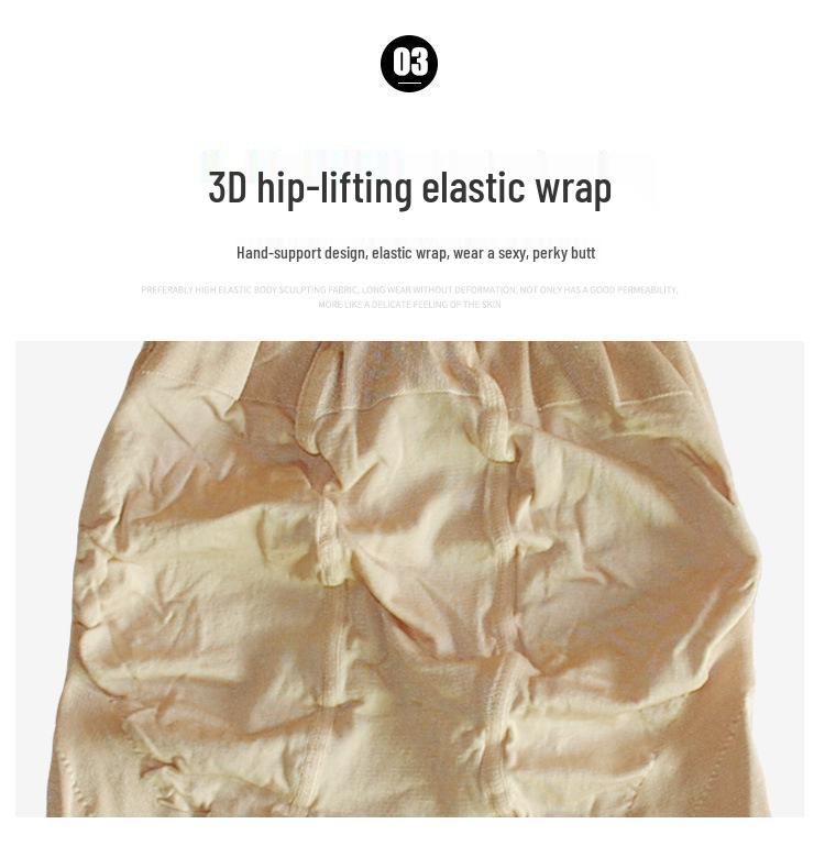 Schlank machende, hüfthebende, formende Hose mit Bauchkontrolle