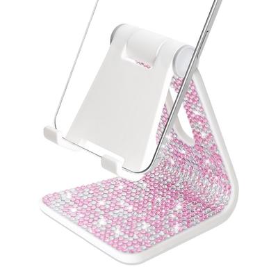 Diamantbesetzter Handyhalter Büro-Handy-Ständer Desktop-Artefakt Tablet-Ständer