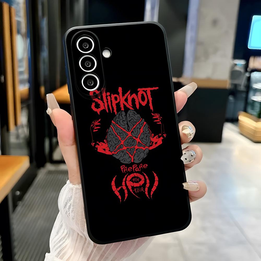 Slipknot-Rock Phone Case For Samsung A25 A13 A33 5G A54 A36 A35 A56 A52 A14 Shockproof Soft Cover