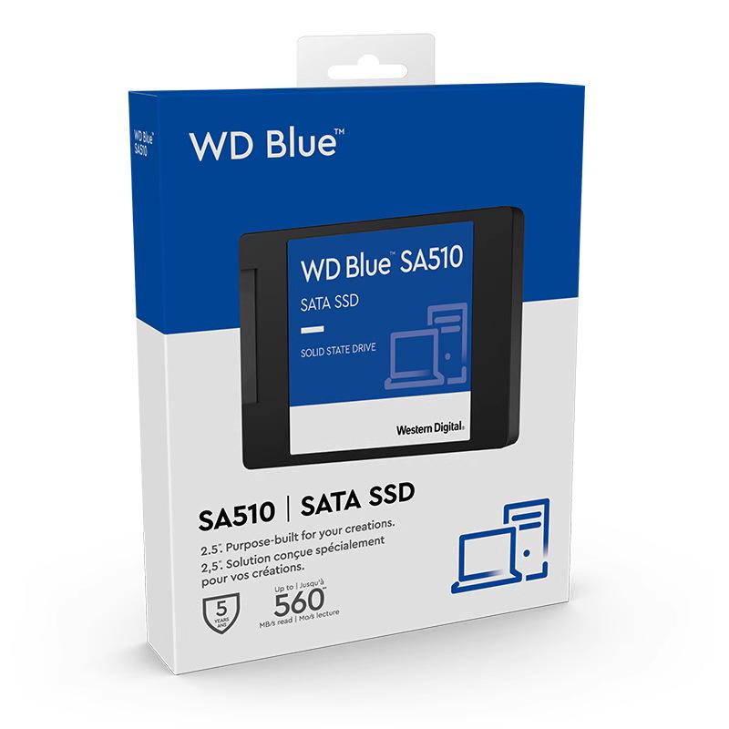 SSD SATA Western Digital Blue: 250GB, 500GB, 1TB, 2TB pentru Laptopuri & Desktopuri