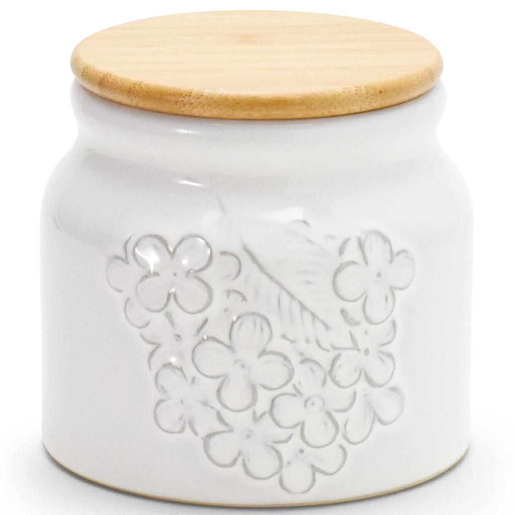 Aito Seisakusho "Lien" Vorratsbehälter mit Deckel, ca.. 10cm, Weiß, Mino Ware, Produktnummer 267923