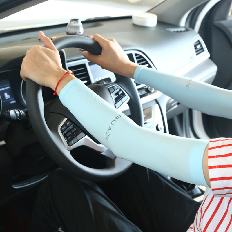 Варежки с защитой от УФ-излучения Унисекс Ледяные рукава Защита от солнца Летние перчатки — фото 22