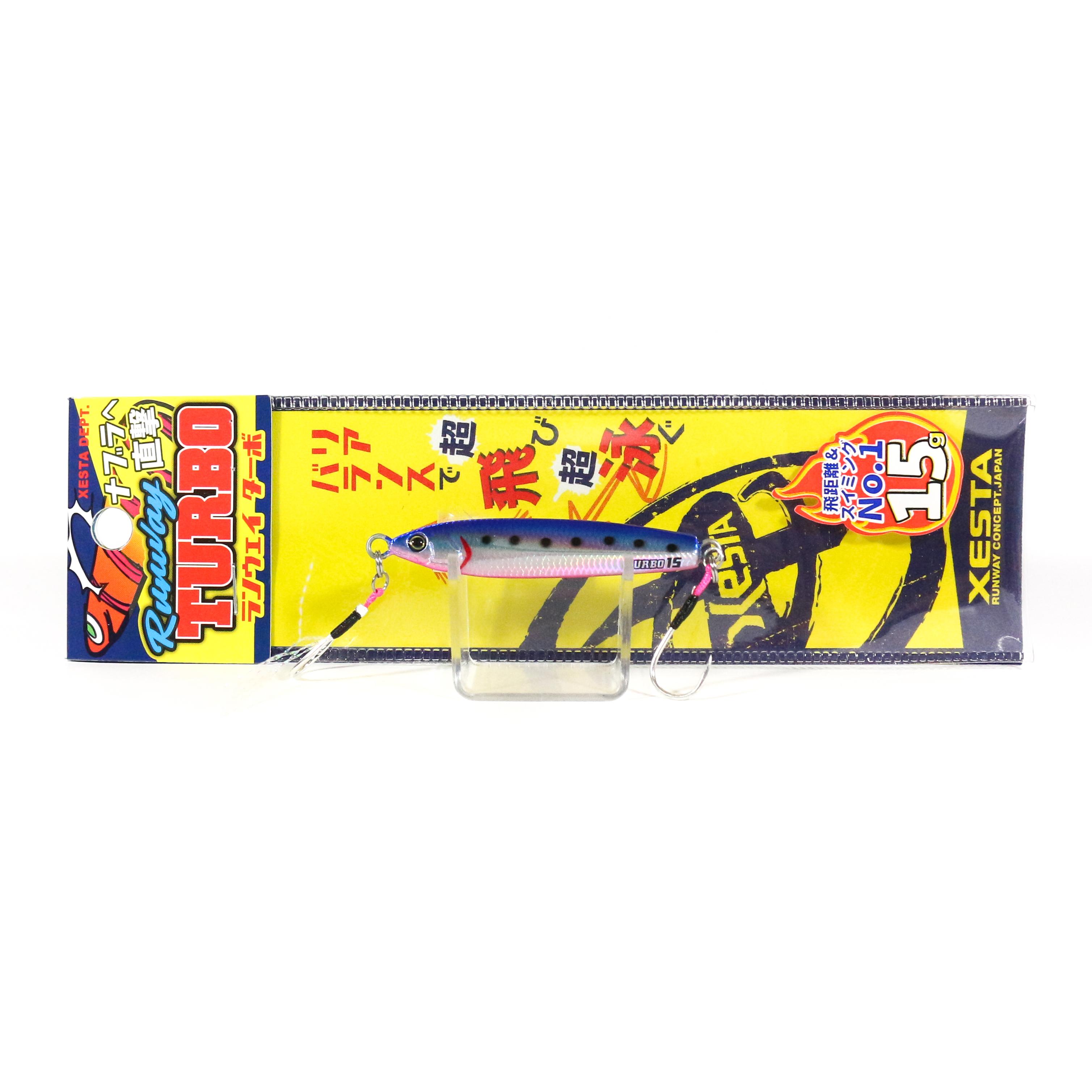 

Распродажа Xesta Metal Jig Runway Turbo 15 грамм KDPS (6172)