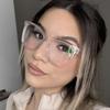 TR90 Große Cat-Eye-Ausschnitt Schlankheitsbrille - Modische Brillenfassung für Damen, Internet-Celebrity-Stil