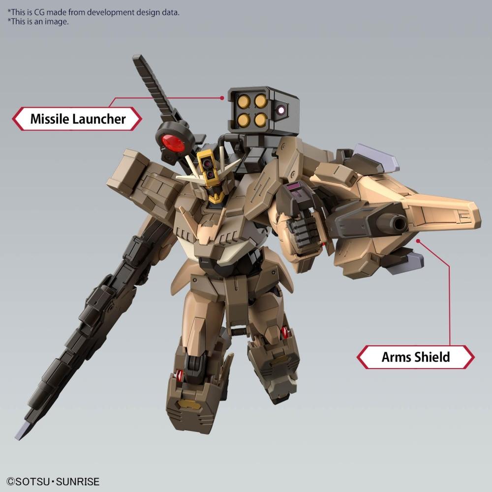 HG Gundam Build Metaverse Gundam 00 Commando Quanta Desert Type 1144 Scale Color-coded Plastic Model
