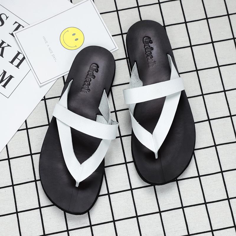 Fashion New Mens Slippers Summer Breathable Outdoor Flip Flops High Quality Non-Slip Beach Sandals For Men Comfy Zapatos Hombre Mocassin