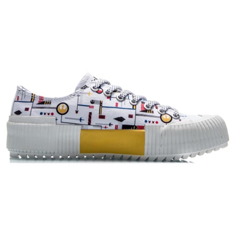 Li Ning Low top Skateboard Shoes Women's White AGCQ282-2