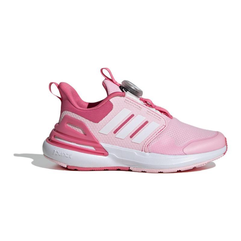 Adidas Rapidasport Bounce Closure Abrasion Resistant Low Top Kids' Running Shoes Pink Kids' Sneakers IF8541