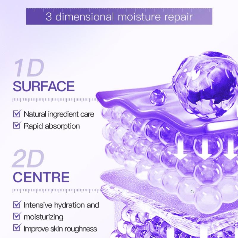 3pcs Vitamin B5 Moisturizing Lyophilized Mask SADOER Moisturizing Hydrating Mask