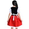 1 Set Halloween Clothes Hobby Funny Cute Comfortable Beautiful Decorative Polyester Holiday Wear Cosplay Little Red Riding Hood Dress Birthday Gift