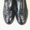 Regal Imperial Grade/Goodyear Welt Leather Wingtip Shoes/25.0EE/Black/Closed Lacing Business Dress Shoes(USED)