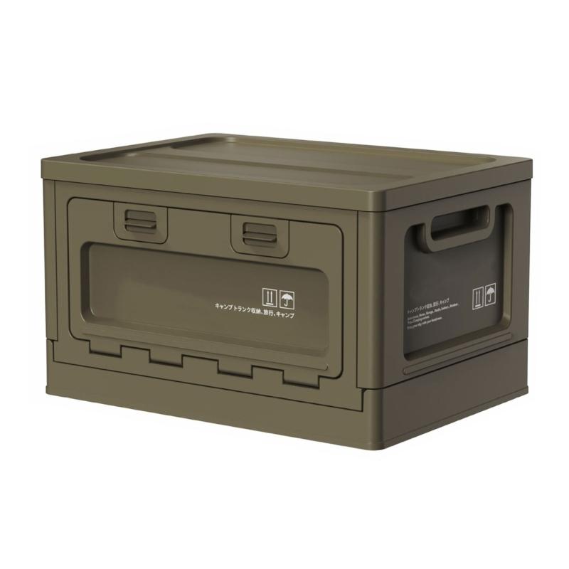 

Spacious Camping Essential Container Versatile Outdoor Holder Large Scale Storage Crate for Campsites and Travel Use