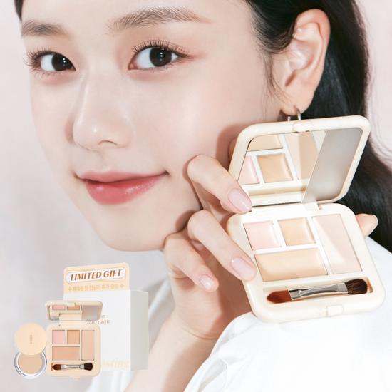 Etude Double Lasting Artist Concealer Palette (with Additional Pot Sealer Gift/single Item)