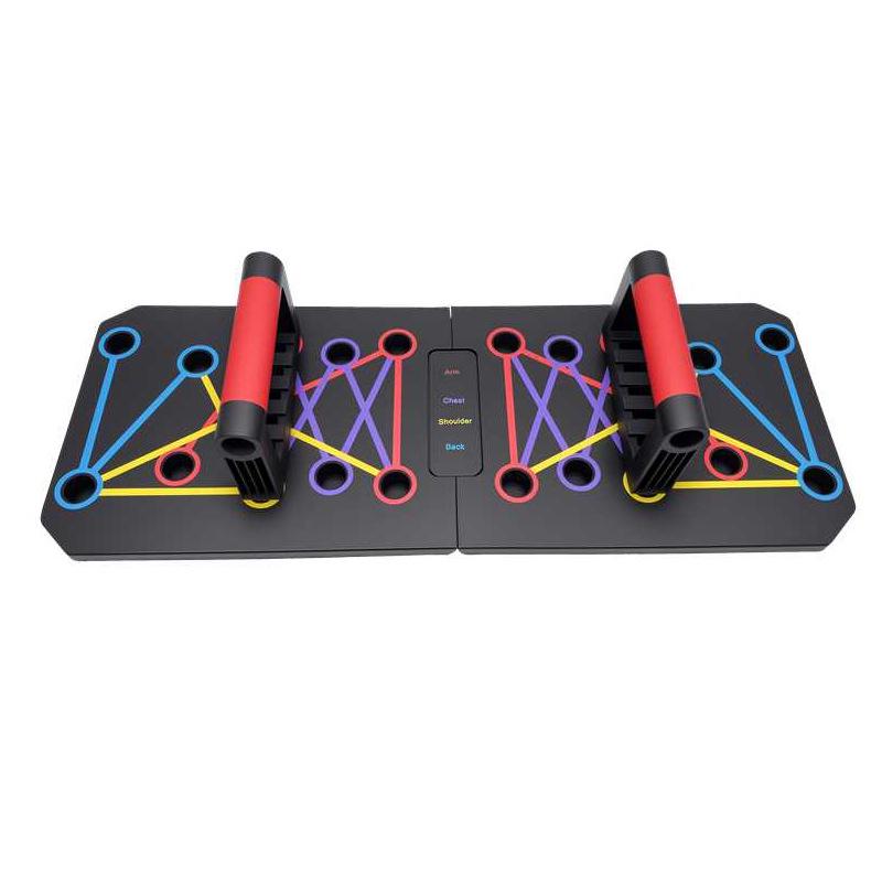 Foldable Multifunctional Push-up & Ab Trainer for Home Workouts