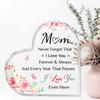2D Flat Mothers Day Gifts Desktop Decoration Plaque, Flower Design, Home Decor Plaque Hanging Wall Art Decorative Garden Decoration for Room Door Sign