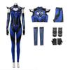 Mortal Kombat Kitana Cosplay Fantasia Costume Sexy Jumpsuit Mask for Adult Women Roleplay Outfits Halloween Carnival Suit