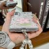 Seashell Texture Floral Butterfly Pearl Bracelet Case for Samsung Galaxy Z Fold8 Fold 8 Wide Shockproof Skin Feel Slim Fit Cover