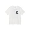 Stussy T-Shirts Unisex White Crew Neck Moderate Straight Fit 3903711
