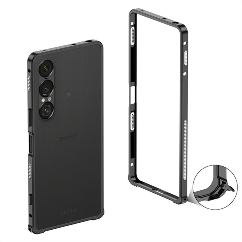 Kühlmedium Rahmen Hülle Für Sony Xperia 1 VII 1 VI 5G Aluminiumlegierung Metallrand Handyhülle