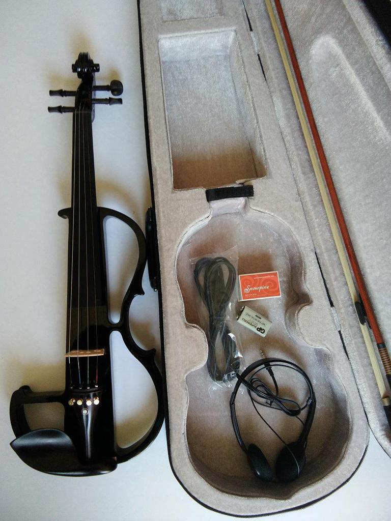 Two-Tone Handmade Electronic Violin for Beginners