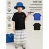 YouYou Boys' Cloud-Soft Cartoon Patch T-Shirt