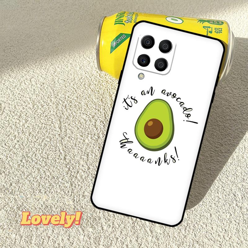 Funny Avocado Quotes Case For Samsung Galaxy M31 M56 M13 M33 M53 M15 M35 M55 M06 M16 M36 M12 M32 M52 M14 M34 M54