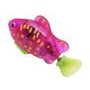 Electric Swimming Fish Toy with Realistic Motion & Sound Waterproof LED Light Fish Interactive Pool Toy for Pet Cat Play